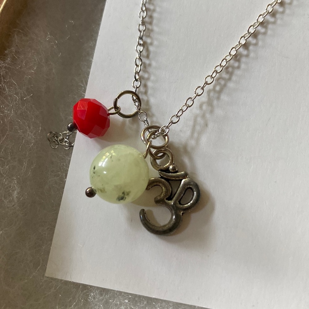 Om Necklace by Gogh Jewelry Design.